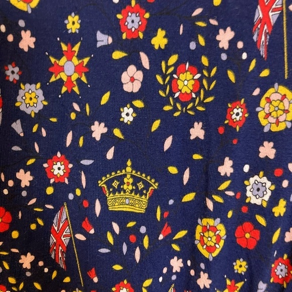 Boden Sasha Ditsy Long Sleeve Dress British Crowns UK Queen US 6L UK 10L London - Picture 12 of 14